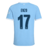 734180_2 ENZO #17 Manchester City Home Player Version Jersey 2026/27 - UCL