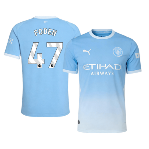 FODEN #47 Manchester City Home Player Version Jersey 2026/27