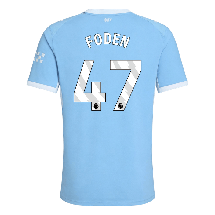 734392_2 FODEN #47 Manchester City Home Player Version Jersey 2026/27