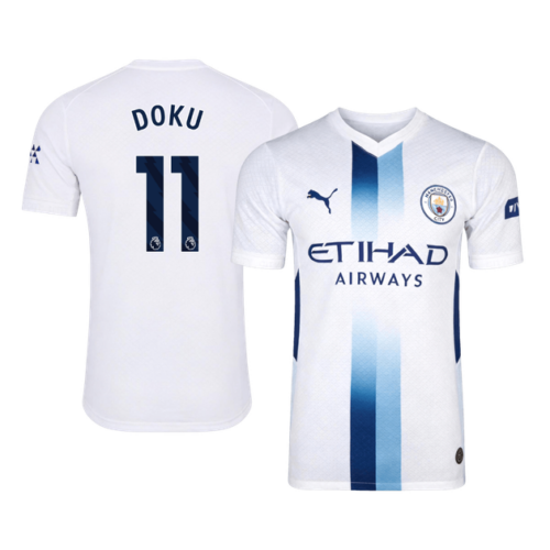 DOKU #11 Manchester City Third Away Player Version Jersey 2026/27