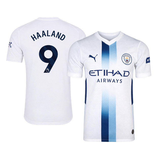 736363_1 HAALAND #9 Manchester City Third Away Player Version Jersey 2026/27