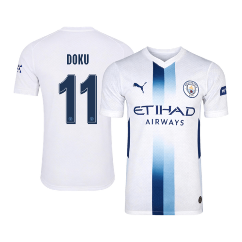 DOKU #11 Manchester City Third Away Player Version Jersey 2026/27 - UCL