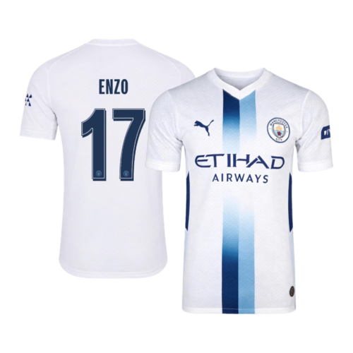 ENZO #17 Manchester City Third Away Player Version Jersey 2026/27 - UCL