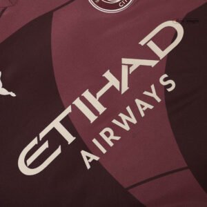 DE BRUYNE #17 Manchester City Third Away Soccer Jersey 2024/25