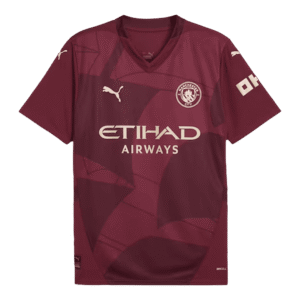 DE BRUYNE #17 Manchester City Third Away Soccer Jersey 2024/25
