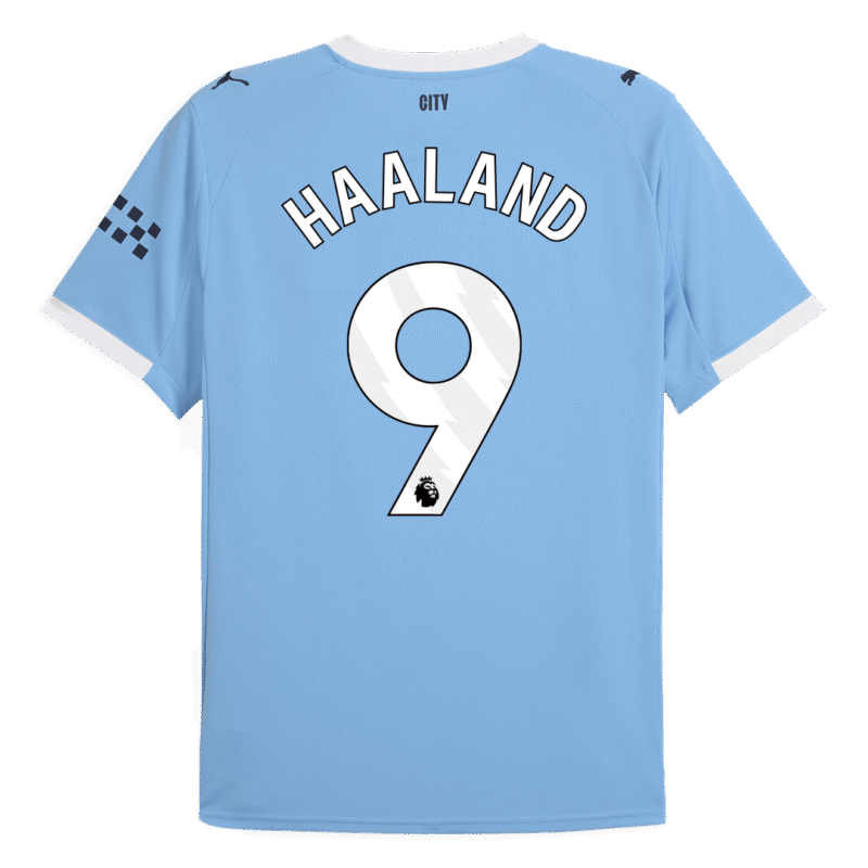 HAALAND #9 Manchester City Home Soccer Jersey 2025/26