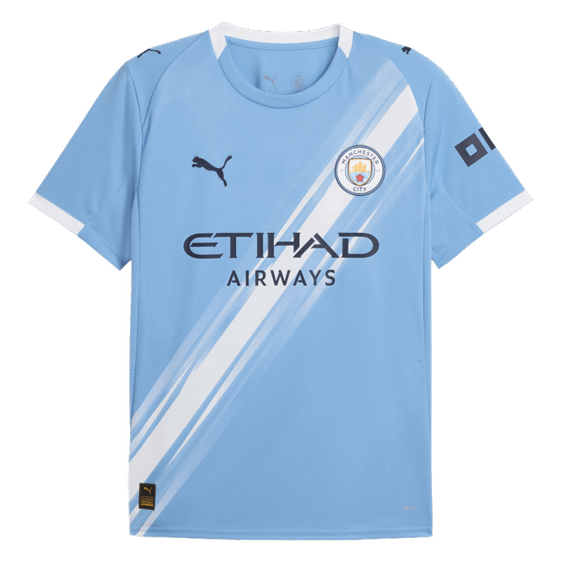 DE BRUYNE #17 Manchester City Home Soccer Jersey 2025/26