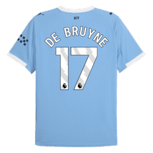 DE BRUYNE #17 Manchester City Home Soccer Jersey 2025/26