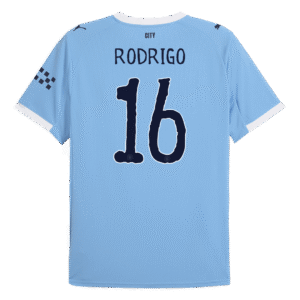 RODRIGO #16 Manchester City Home Soccer Jersey 2025/26 - Club World Cup