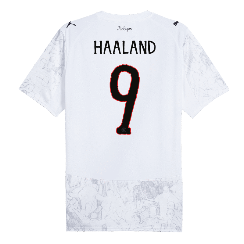 HAALAND #9 Manchester City KidSuper Soccer Jersey 2025/26 - Club World Cup