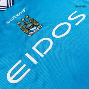 Retro Soccer Jersey Manchester City Home 1999/01 - Image 7