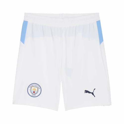 Manchester City Home Soccer Shorts 2025/26
