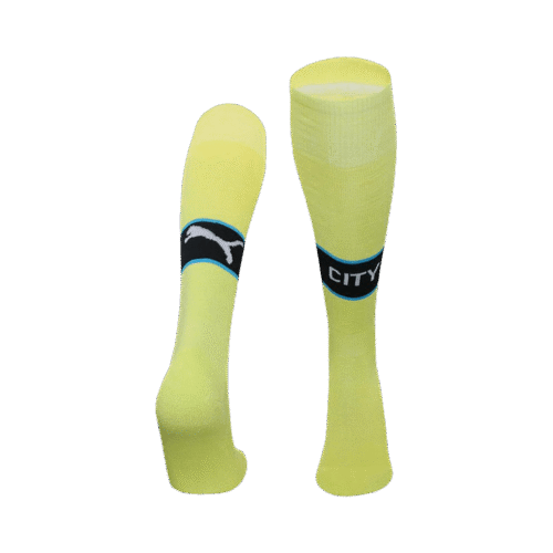 Manchester City Away Soccer Socks 2024/25 Kids