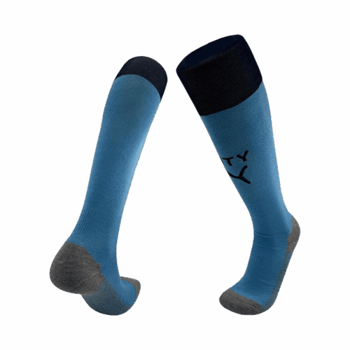 Manchester City Home Soccer Socks 2025/26 Kids