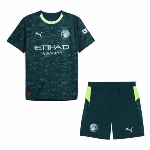 Manchester City Fourth Away Jerseys Kit 2025/26