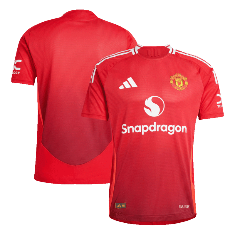 Manchester United Home Authentic Soccer Jersey 2024/25
