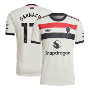 GARNACHO #17 Manchester United Third Away Authentic Soccer Jersey 2024/25