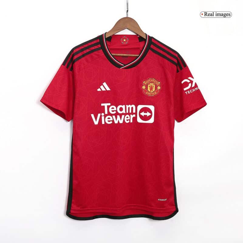 HØJLUND #11 Manchester United Home Soccer Jersey 2023/24