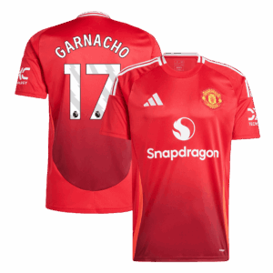 GARNACHO #17 Manchester United Home Soccer Jersey