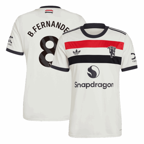 B.FERNANDES #8 Manchester United Third Away Soccer Jersey