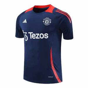 Manchester United Pre-Match Soccer Jersey Navy - Image 2