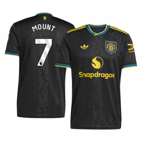 MOUNT #7 Manchester United Third Away Soccer Jersey 2025/26