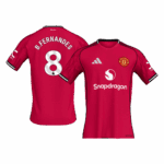 B.FERNANDES #8 Manchester United Home Soccer Jersey 2025/26