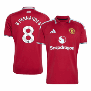 B.FERNANDES #8 Manchester United Home Soccer Jersey 2026/27