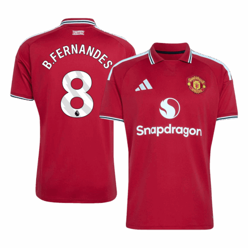 B.FERNANDES #8 Manchester United Home Soccer Jersey 2026/27