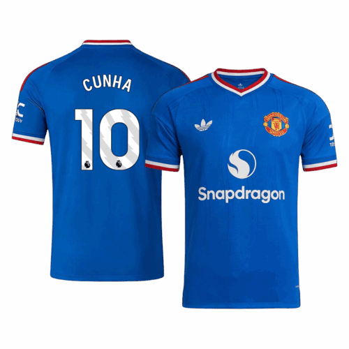 CUNHA #10 Manchester United Away Soccer Jersey 2026/27