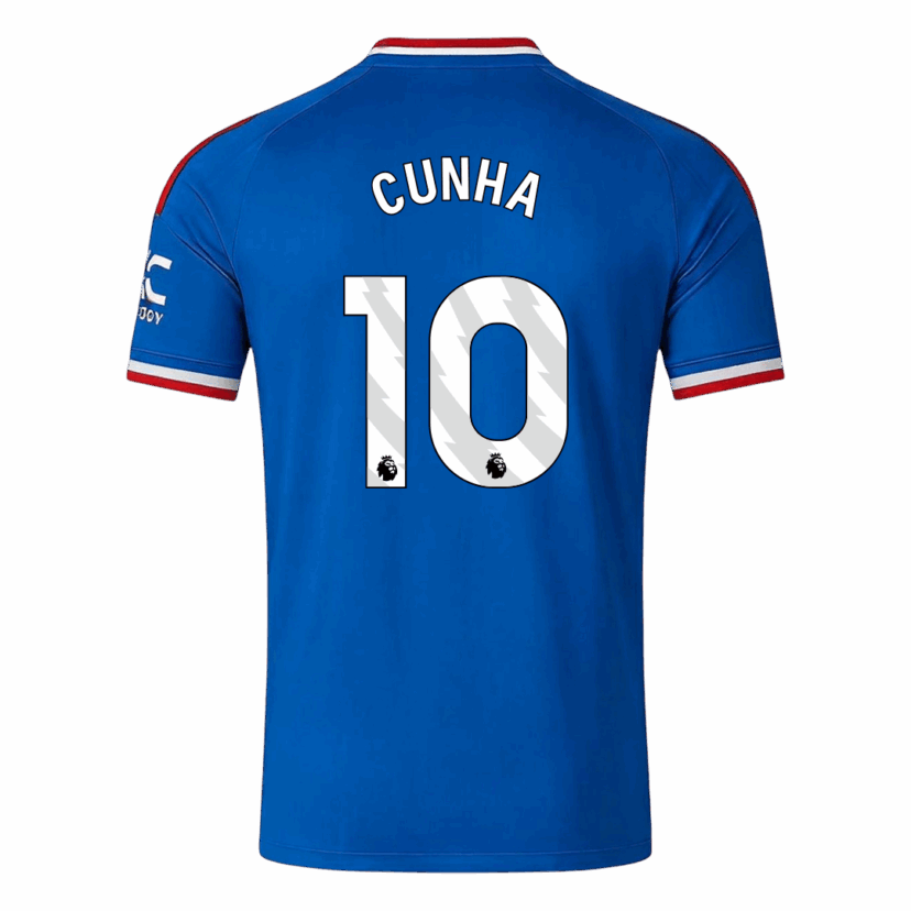 723618_2 CUNHA #10 Manchester United Away Soccer Jersey 2026/27