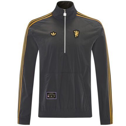Manchester United 1/2 Zipper Windbreaker Jacket 2026