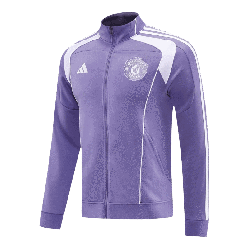 Manchester United Track Jacket 2025/26 - Purple