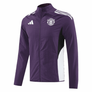 Manchester United Windbreaker Jacket 2025/26 - Purple - Image 2