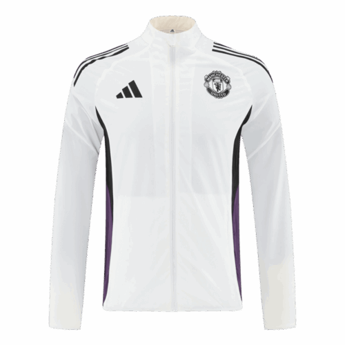 Manchester United Windbreaker Jacket 2025/26 - White