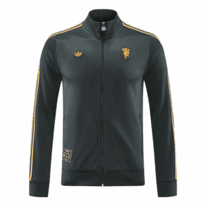 Manchester United Track Jacket 2025/26 - Black