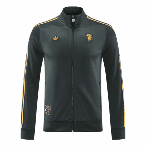Manchester United Track Jacket 2025/26 - Black