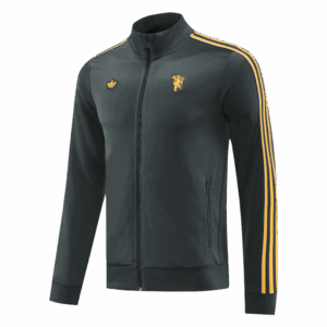 Manchester United Track Jacket 2025/26 - Black - Image 2