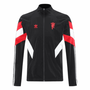 Manchester United Windbreaker Jacket 2025/26 - Black