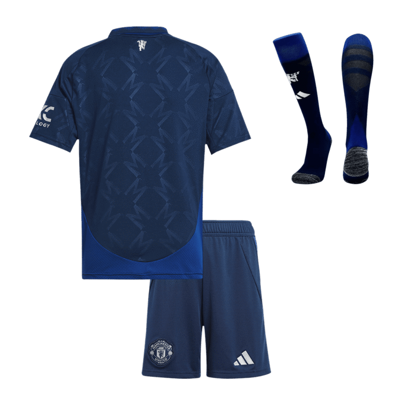 Manchester United Away Kids Soccer Jerseys Full Kit 2024/25
