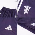 Manchester United Away Kids Soccer Jerseys Kit 2025/26