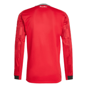 Manchester United Home Long Sleeve Soccer Jersey 2025/26