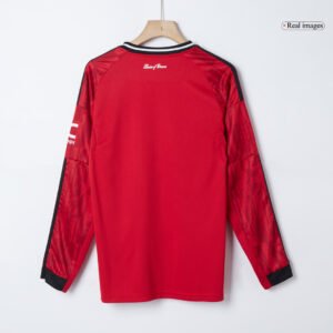 Manchester United Home Long Sleeve Soccer Jersey 2025/26
