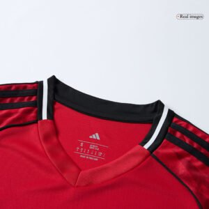 Manchester United Home Long Sleeve Soccer Jersey 2025/26