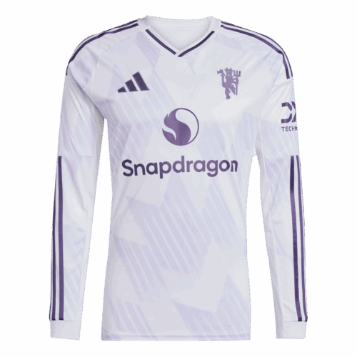 Manchester United Away Long Sleeve Jersey 2025/26