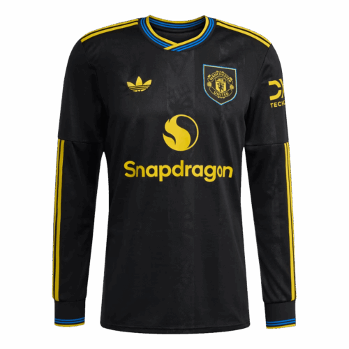 Manchester United Third Away Long Sleeve Jersey 2025/26