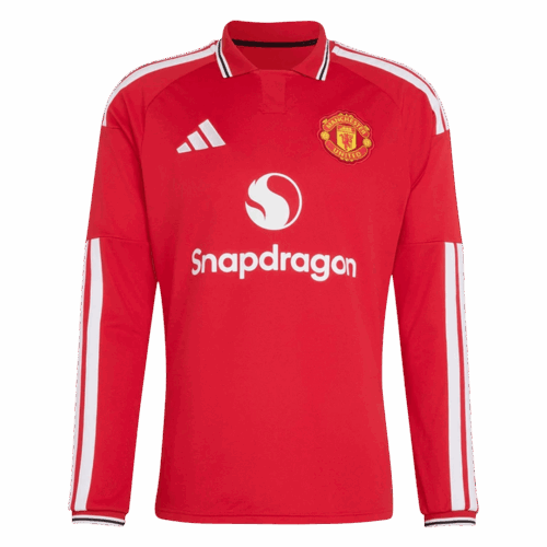 Manchester United Home Long Sleeve Jersey 2026/27