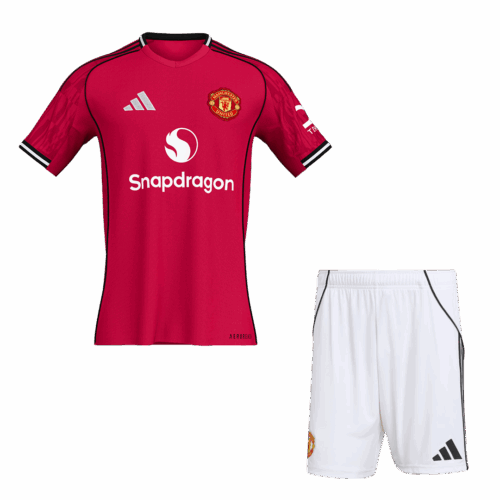 Manchester United Home Jerseys Kit 2025/26