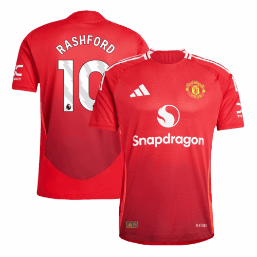 RASHFORD #10 Manchester United Home Player Version Jersey