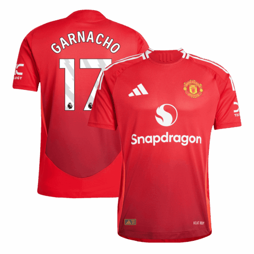 GARNACHO #17 Manchester United Home Player Version Jersey
